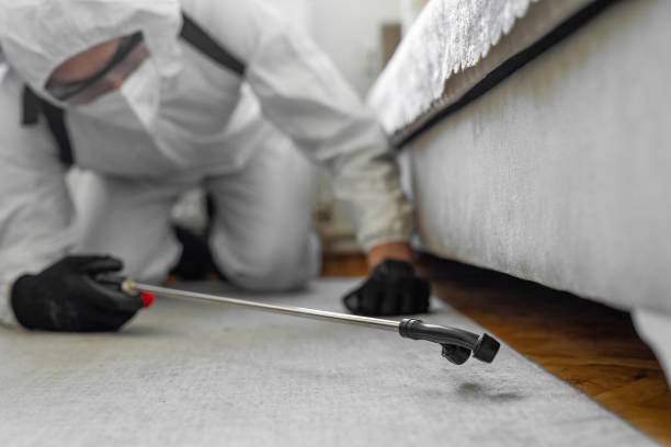Professional Termite Control technician working in Mannford, OK